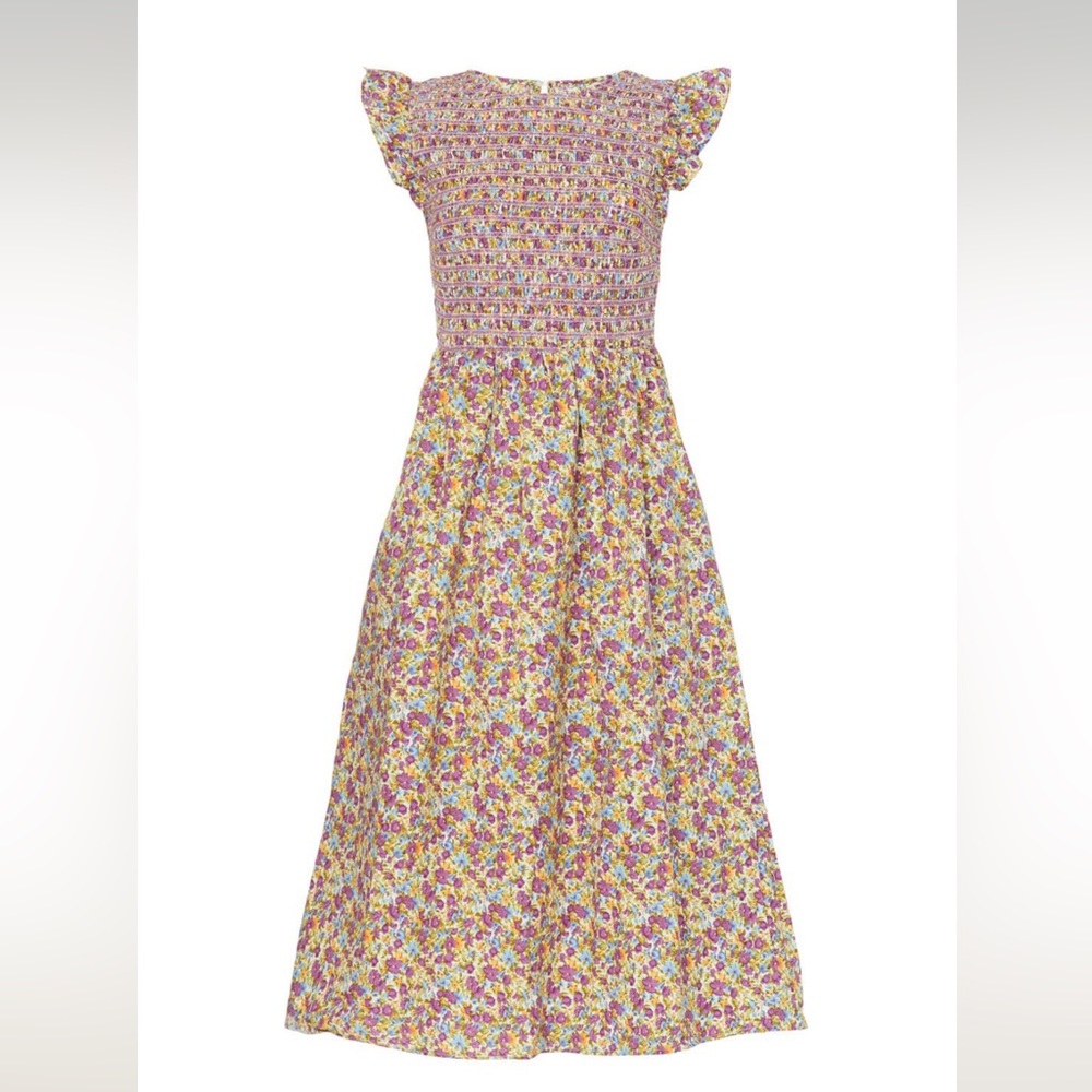 English Factory :: Smocked Midi Dress
